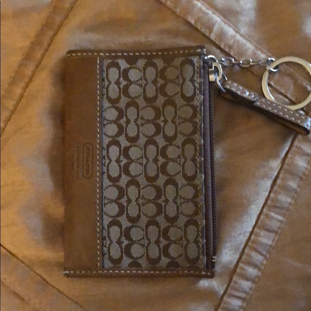 Coach key chain wallet - Picture 3 of 4